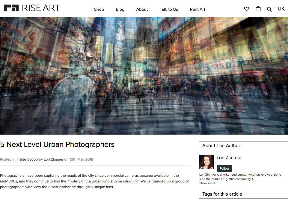 5 Next Level Urban Photographers - Riccardo Magherini Fine Art Photography